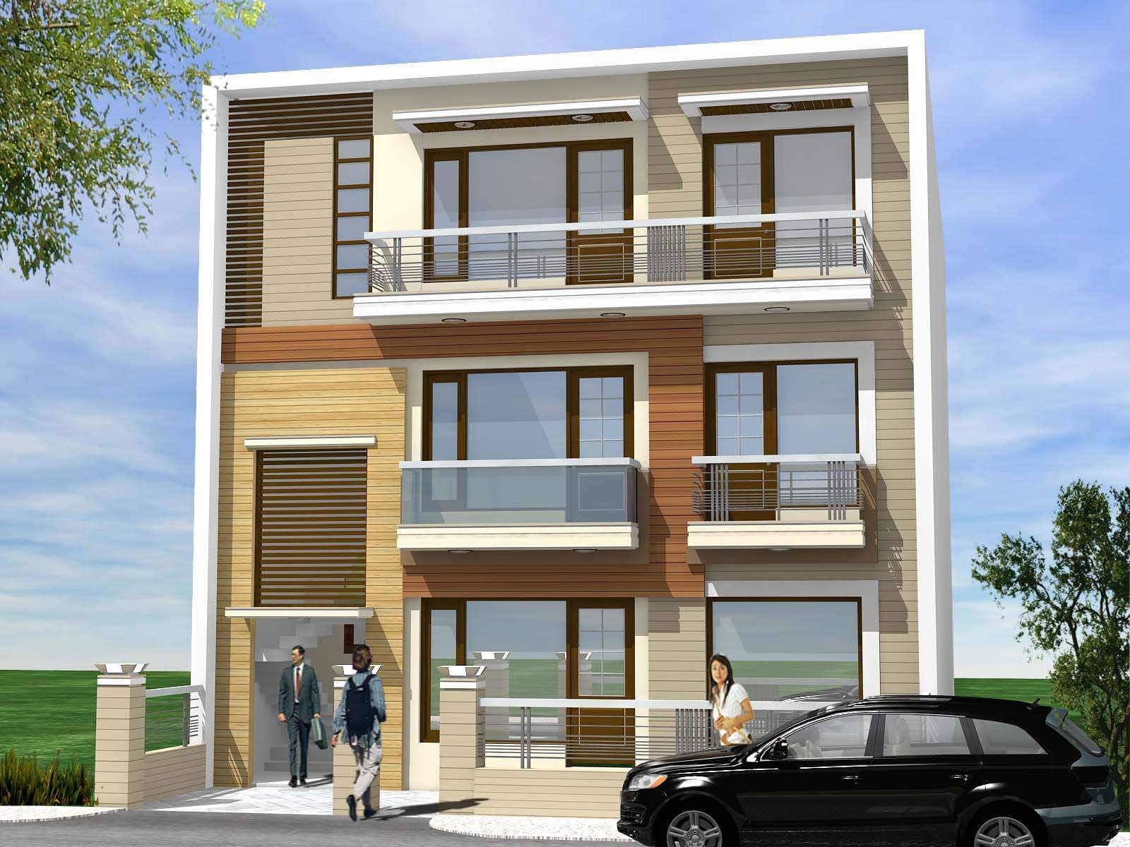 Two Side Open Built -Up Kothi For Sale In Sushant Lok 1 Gurgaon 