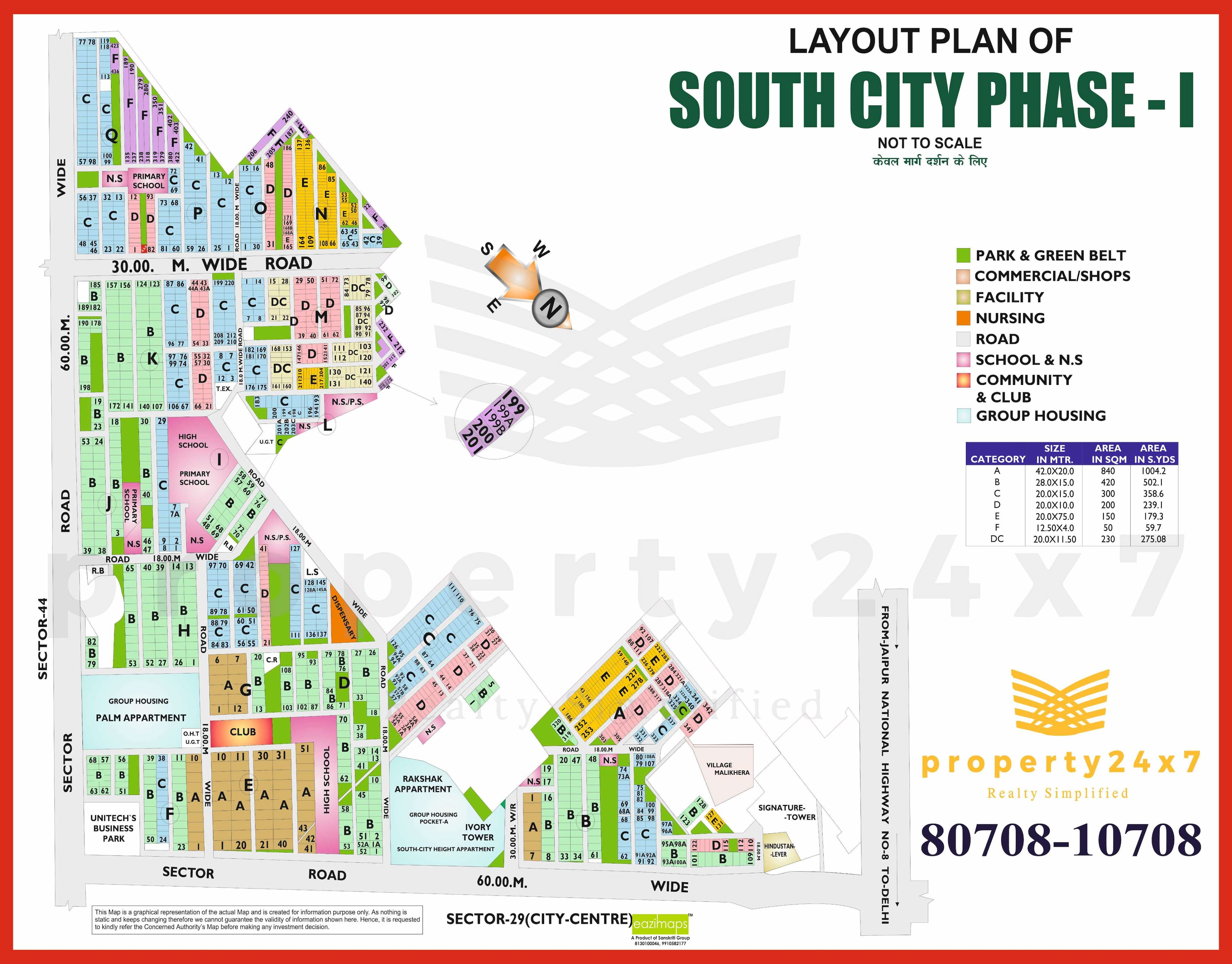360 Sq Yd Plot For Sale in South City - 1 Gurgaon