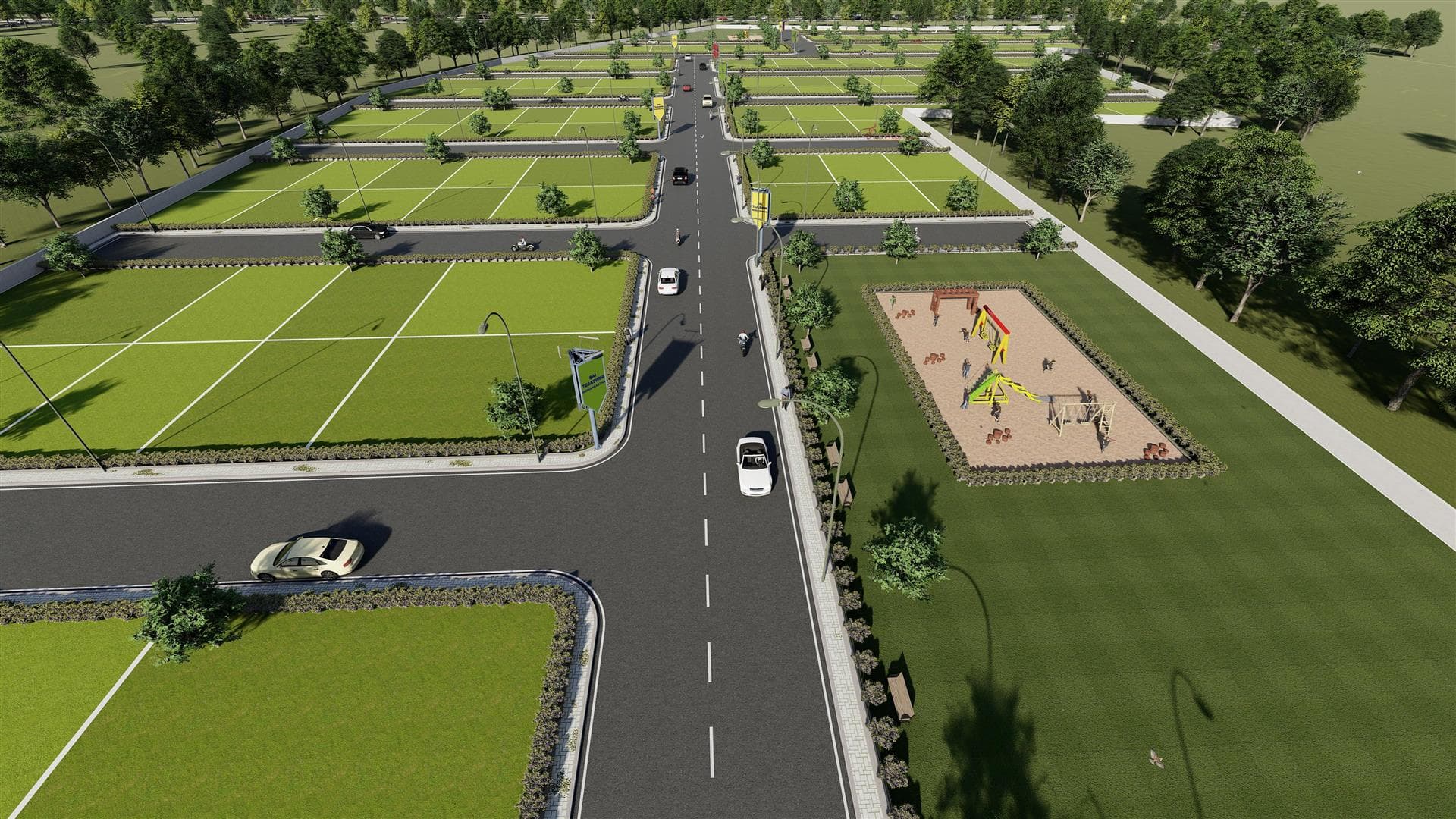  Park Facing Residential Plot For Sale In Green Wood City Gurgaon 