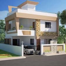 Park Facing And Corner Old Built-Up House For Salle In Sushant Lok 1 Gurgaon 
