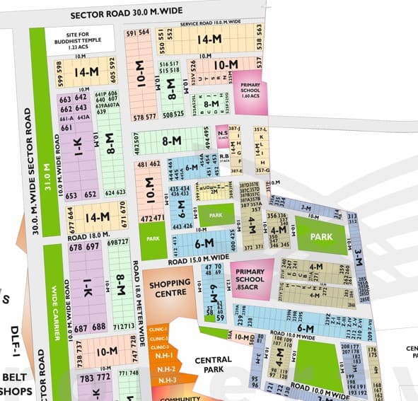 Residential Plot for Sale in Sector 42 Gurgaon Residential Purpose