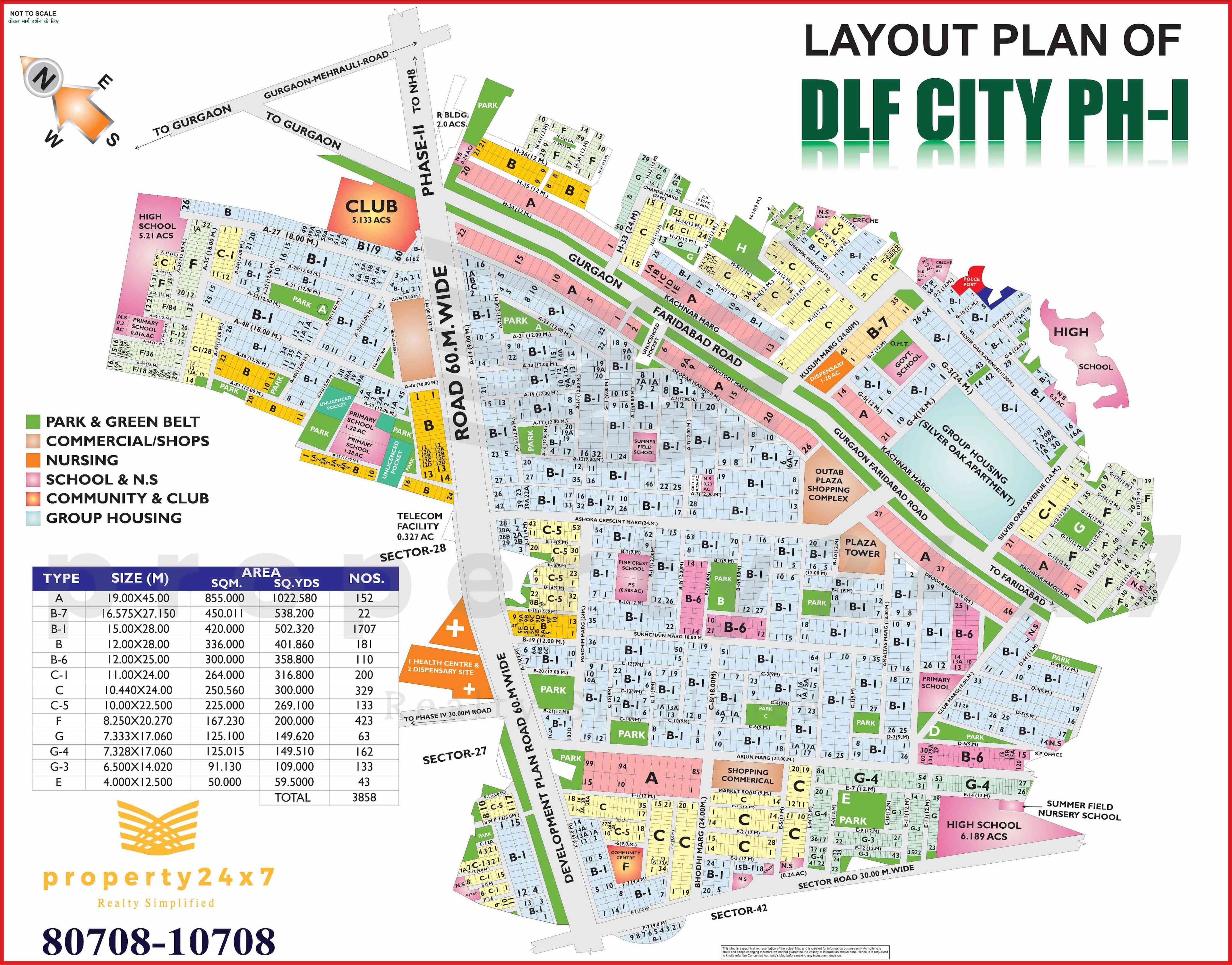 502 Sq Yd Plot For Sale in DLF Phase - 1 Gurgaon 