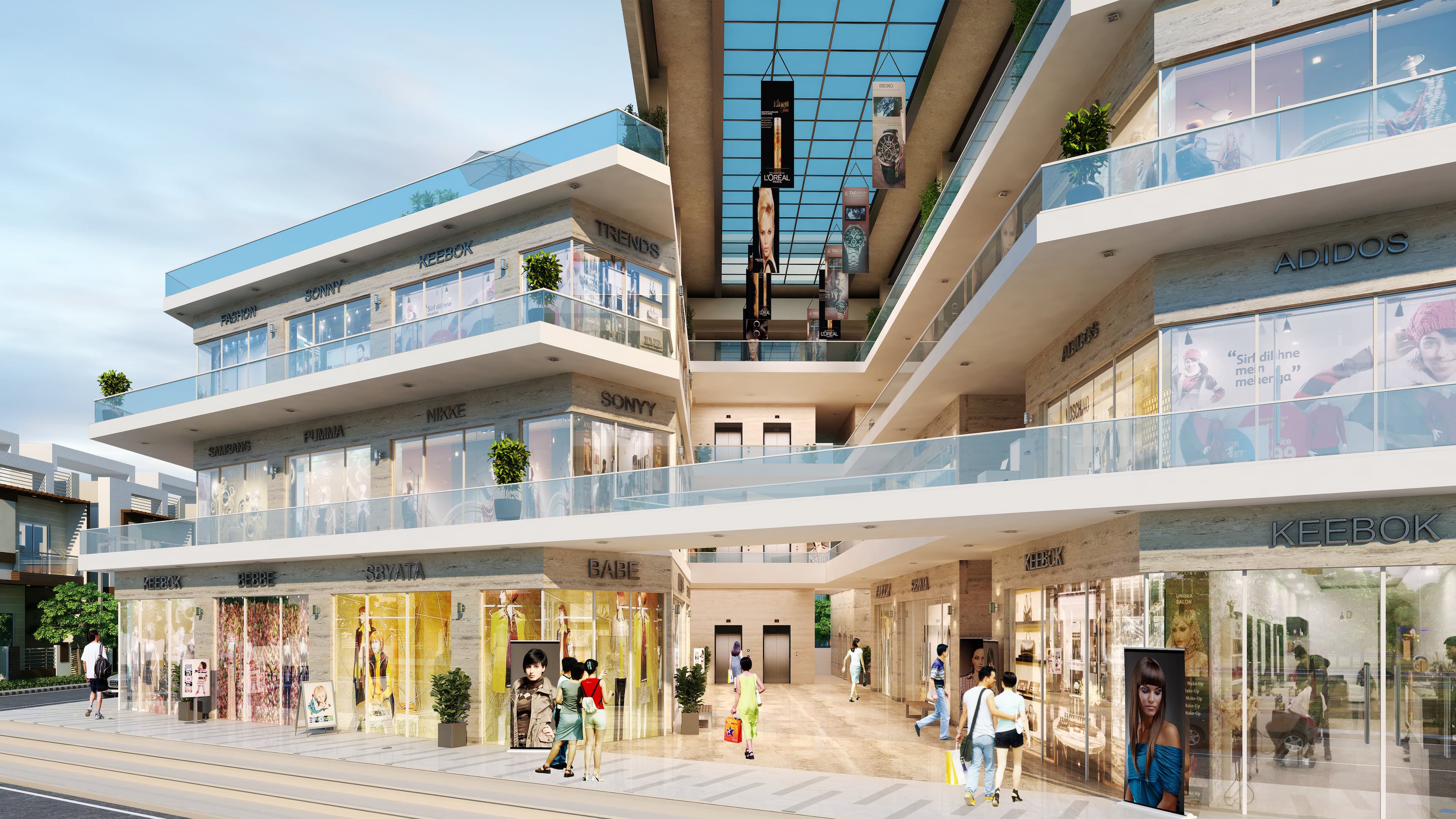 500 Sq Ft Pre Rented Shop For Sale in Running Market Rof Portico in Sushant Lok-1, Gurugram